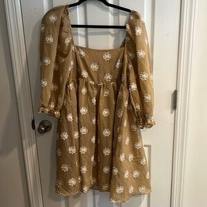 Stovia Puff Sleeve Dress L